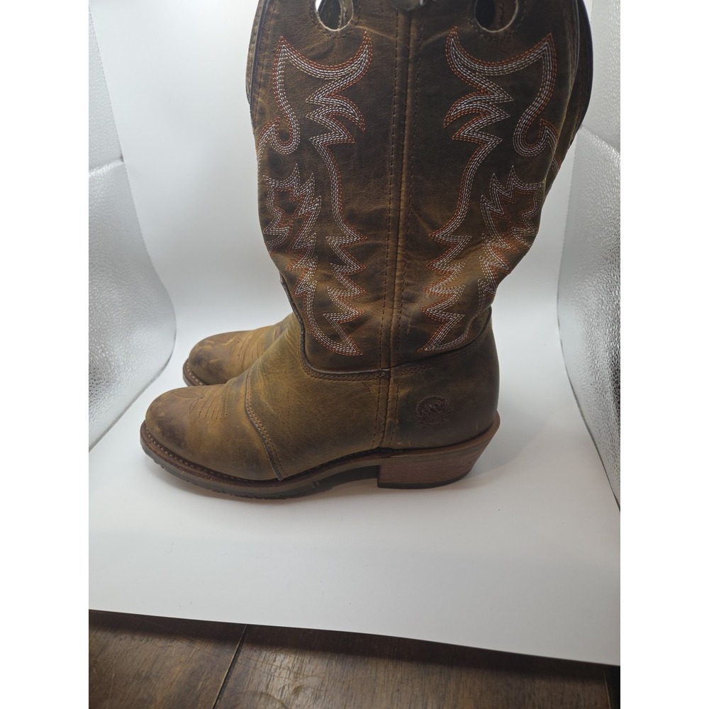 Double-H Daniela Soft Toe Boot Brown Western / Women's Size 9M **Read** - Picture 3 of 7